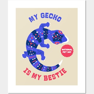 Pet Gecko Posters and Art